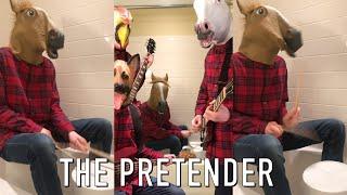 The Pretender Foo Fighters cover in the bathroom