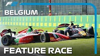 F2 Feature Race Highlights  2024 Belgian Grand Prix