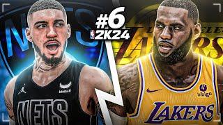 NOSSO PRIMEIRO DUELO CONTRA LEBRON JAMES NBA 2K24 MyCareer Ep.6