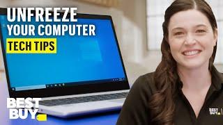 4 Methods To Unfreeze Your Computer - Tech Tips from Best Buy