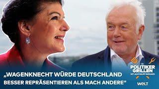 POLITIKERGRILLEN intellektuelle Brillanz - Wolfgang Kubicki outet sich als Sahra Wagenknecht-Fan