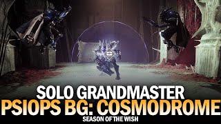 Solo Grandmaster Nightfall - PsiOps Battleground Cosmodrome Destiny 2