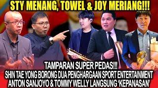 Tamparan PedasSTY Borong Dua Penghargaan Sport Entertainment Towel & Bung Joy Langsung Kelojotan