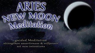 Aries March NEW MOON Meditation 2023 guided Aries Ram spring begining equinox