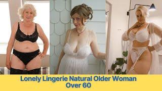 Lonely Lingerie Natural Older Woman Over 60   Sleepwear & Underwear  Nightwear & Lingerie