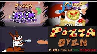 PIZZA TOWER WITH LYRICS LAP 3 MOD REFERENCES