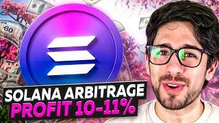 Crypto Arbitrage  New Strategy Trading Solana  Profit 7%  June 2024  Arbitrage Trading Binance