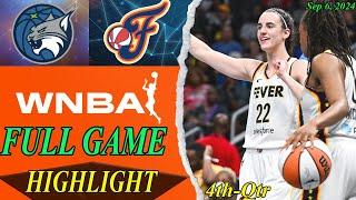 Indiana Fever vs Minnesota Lynx  FULL GAME 4th-Qtr  Sep 06 2024  WNBA 2024 Season  Caitlin Clark