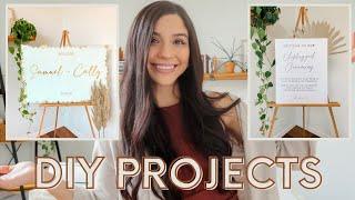 A DAY IN THE LIFE  PROJECTS  DIY Wedding Acrylic Sign  Skoolie Build  lets catch up 