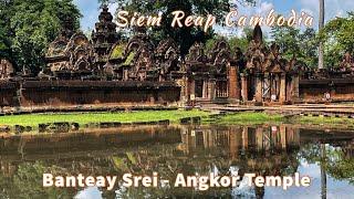 Banteay Srei - 10th Century Khmer Temple - Siem Reap Cambodia 2022