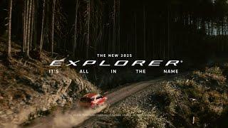 The New Ford Explorer®  It’s All In The Name