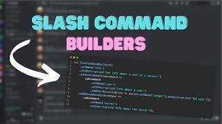 Slash Command Builders  beginner friendly  discord.js v13 tutorials