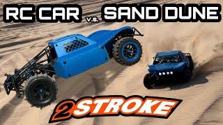 RC Car v.s. Sand Dunes Losi 5T & Traxxas UDR