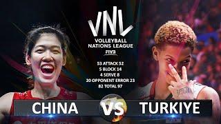 China vs Turkiye  Gold Medal Match  Womens VNL 2023