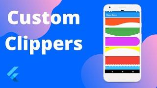 Make Custom Clipper for your Application  Flutter Tutorials