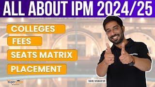 All About IPM 20242025  IPM Fees Seats Matrix and Placement  Integrated Programme in Management