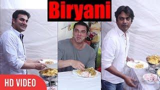 Nawazuddin Sohail And Arbaaz Khan Eating Biryani And Sheer khurma  EID Biryani