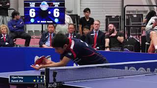 2018 US National Table Tennis Championships - Mens Singles Final - Kanak Jha vs Yijun Feng