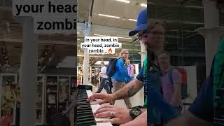 Playing Zombie - The Cranberries On Shopping Mall Piano