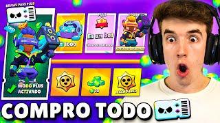 COMPRO *TODO* EL NUEVO PASE de BATALLA de CYBERLUCHA en BRAWL STARS