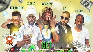 Japanese Sizzla LD J Luga Kelvin Rey - Get Money Remix Spanish Audio Visualizer