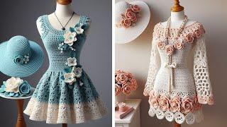 The most beautiful crochet dresses youve ever seen share ideas #crochet #design