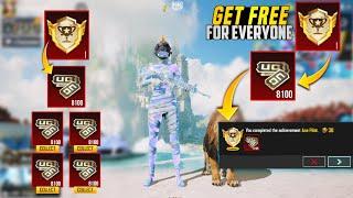  Biggest Free UC Event  40500 Free UC Complete Achievement & Get Free UC From  PUBG Mobile