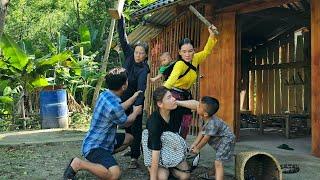 The husband was kicked out The single mother and her children built a new life - Diễm daily life