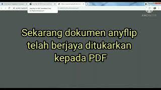 Cara Mudah Untuk Muat turun Atau Mencetak Dokumen Anyflip