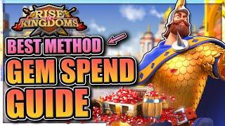 Gem Spending Guide best ways to use gems Rise of Kingdoms