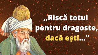 Sufism Rumi - Citate alese de Dragoste Viață Iubire descoperire de Sine