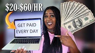 8 Legit Websites That Will Pay You DAILY Easy Work From Home Jobs No Experience