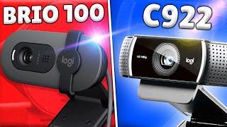 Logitech Brio 100 vs Logitech C922 Which Looks Better?