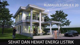 DESAIN RUMAH SEHAT MEWAH DAN HEMAT ENERGI LISTRIK