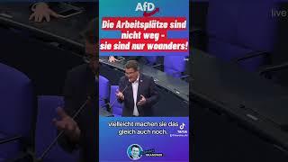 Die #Arbeitsplätze sind nicht weg - sie sind nur im #Ausland #stephanbrandner #afd