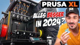 Prusa XL 2024  DER Multimaterial 3D Drucker jetzt besser? 5 Extruder