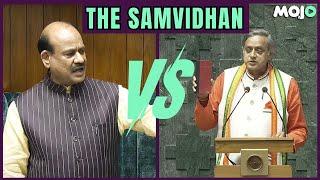 Shashi Tharoor Vs Speaker Om Birla I Jai Palestine Jai Hindu Rashtra So Why No Jai Samvidhan?