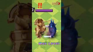 P.E.K.K.A Level 1 to Max Level Vs Barbarian King  Clash of Clans