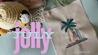 Jolly July Plans 2024 Cross Stitch and Crochet