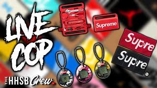 LIVE COP - 5K Celebration + Supreme Week 4 Tamagotchi Pocket Folding Towel + Crew Tee Giveaway