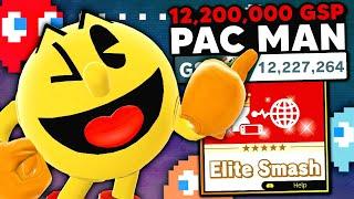 This is what a 12000000 GSP PAC MAN looks like in Elite Smash
