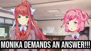 Monika Demands An Answer DDLC MOD The Rising Night Part 6