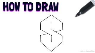 How To Draw A Super S Stussy  Drawing Tutorial