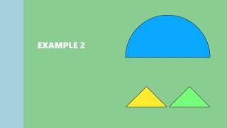 Area of Circular Composite Shapes subtract