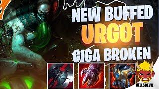 WILD RIFT  Buffed* Urgot Is GIGA BROKEN  Challenger Urgot Gameplay  Guide & Build