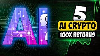 Top 5 AI Crypto Coins To 100X In 2023 Last Chance