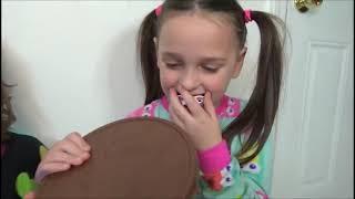 Baby Victoria baby Annabelle and baby Daddy Candy Chocolate taste Test Challenge.