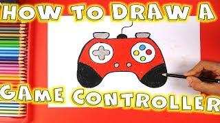 How to Draw a Game Controller - How to Draw a Joystick