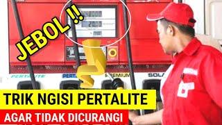 Trik agar tidak dicurangi saat isi BBM Pertalite di SPBU Pertamina