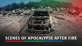 Its very devastating Apocalyptic scene as South Fork Fire ravages town of Ruidoso  ABS-CBN News